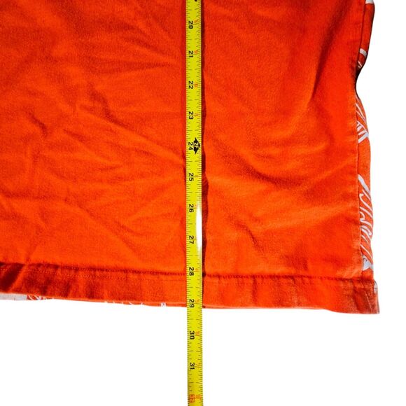 5ive Jungle Hip Hop T Shirt Size 3XL Orange All Over Print Y2K - Picture 5 of 6